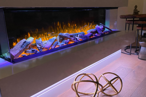 Solution electric fire