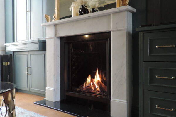 Carrara Hersham and Cupido gas fire